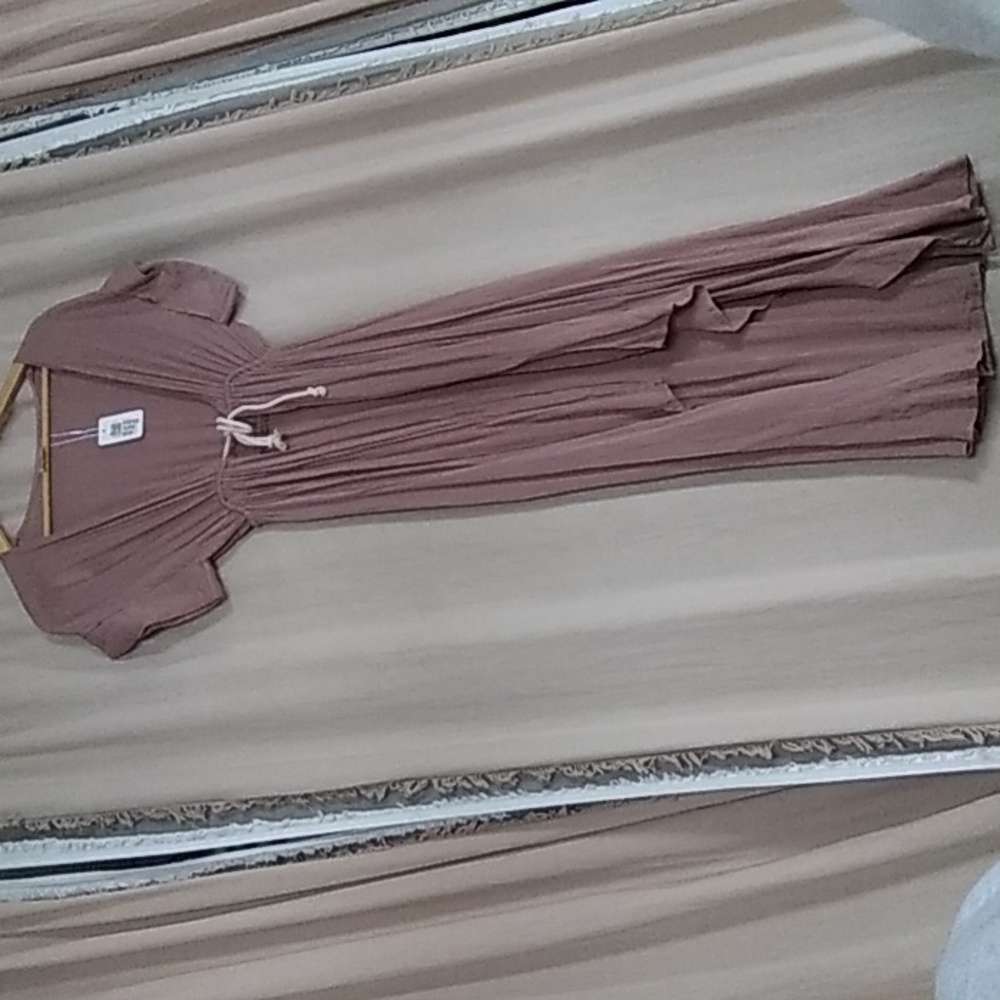 High-Low Maxi Dress Kimono Beach Cover-up